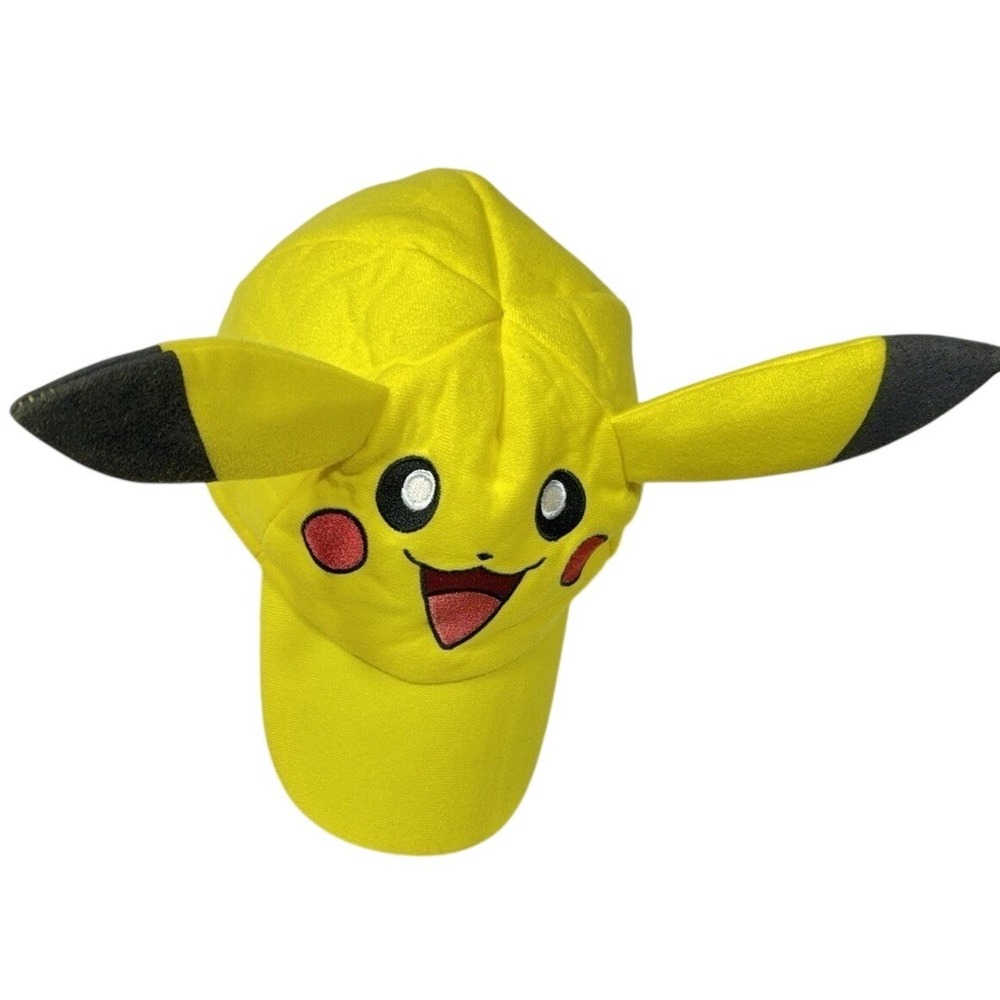 Pokemon Pikachu Comforter, Hat & Mega Construx Poke Ball Bundle Set Gift Pack - Picture 3 of 14